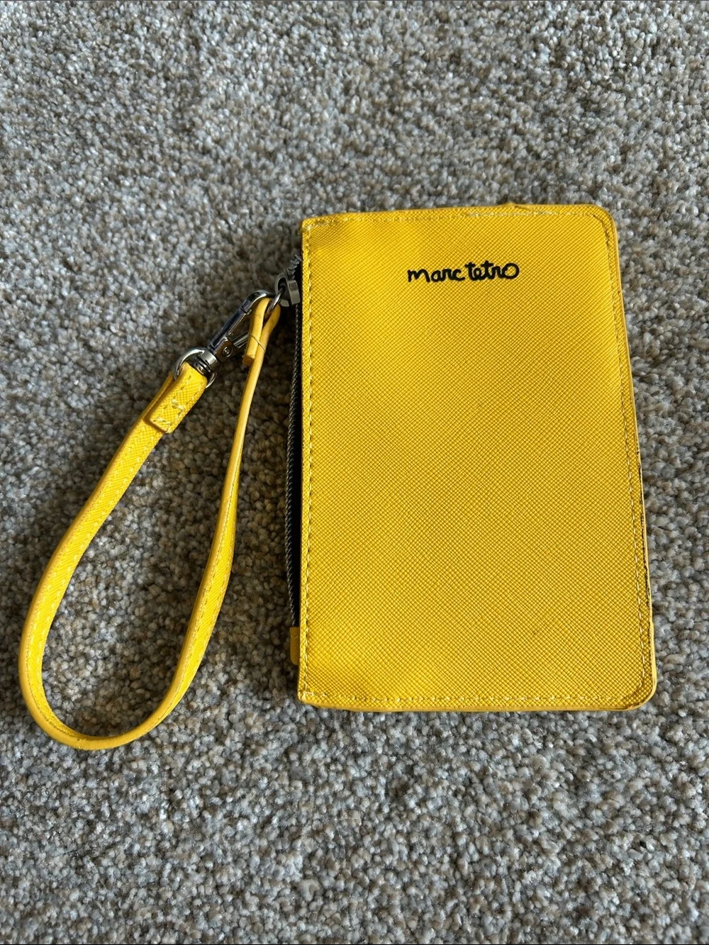 Yellow Dachshund Wristlet Card Holder by Marc Tetro - Picture 2 of 6